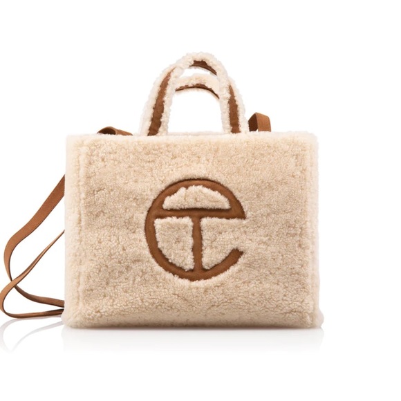 Telfar Handbags - UGG x TELFAR Medium Reverse Shopper - Natural